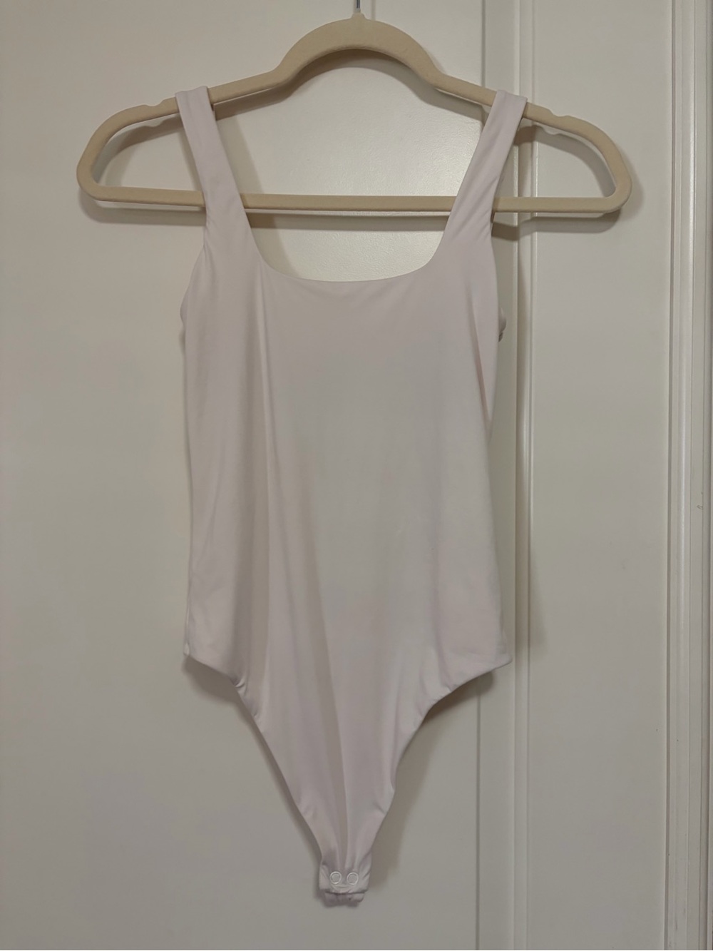 Victoria's Secret Soft Baby Pink Scoop-Neck Bodysuit